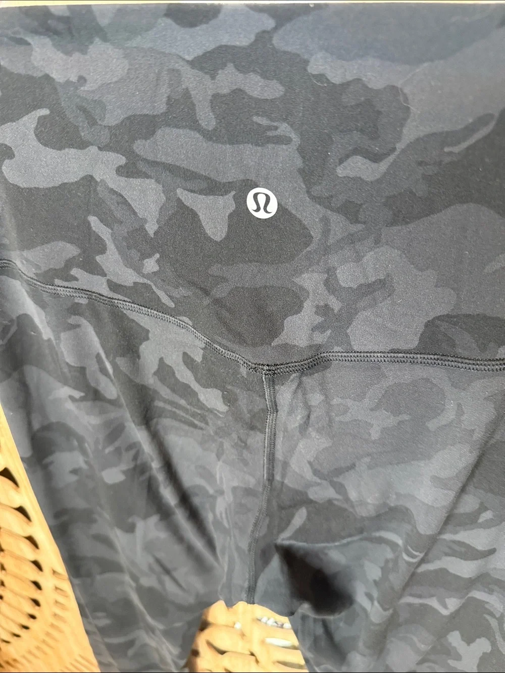 lululemon athletica Black Camo High-Rise Leggings